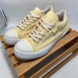 vintage1995 nike gts canvas yellow challenge court